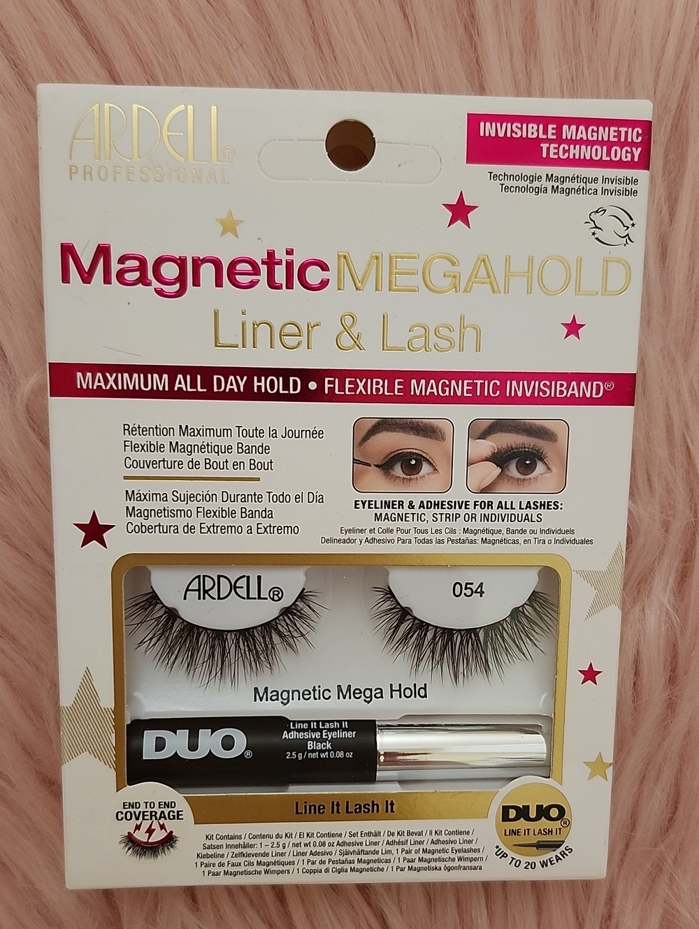 Brand New Ardell Magnetic MegaHold Liner& Lash Set